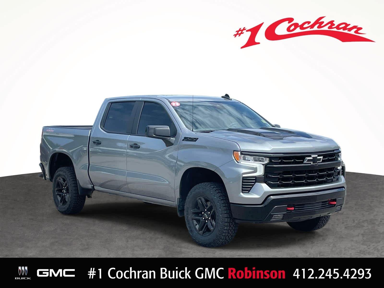 Used 2023 Sterling Gray Metallic Chevrolet LT Trail Boss image 1