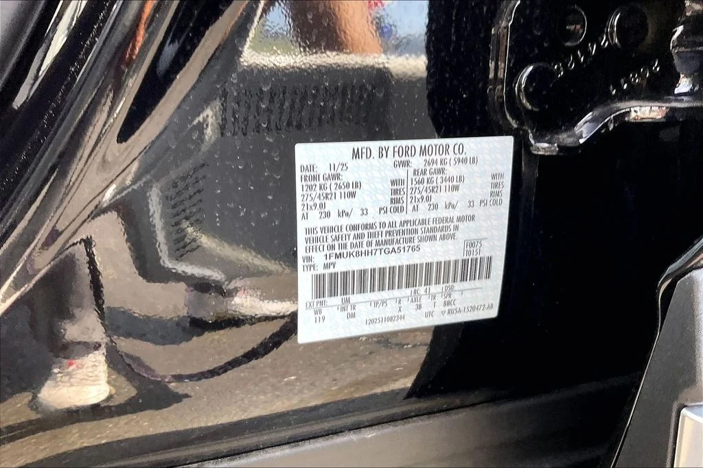 New 2026 Agate Black Metallic Ford Platinum™ image 13