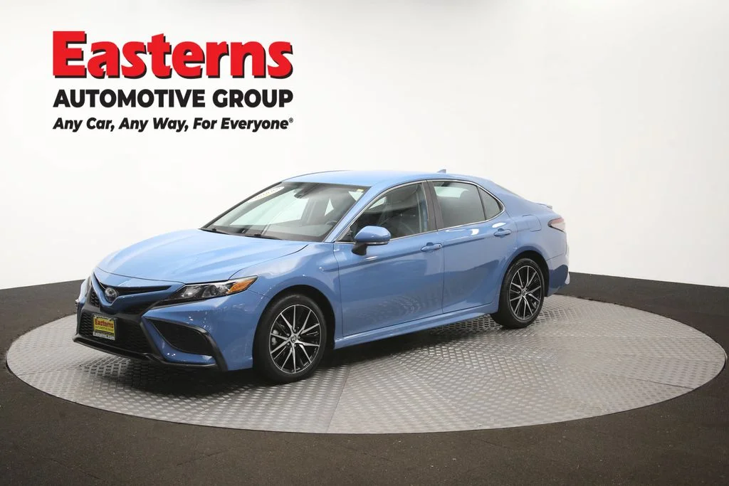 Used 2023 Blue Toyota SE image 55