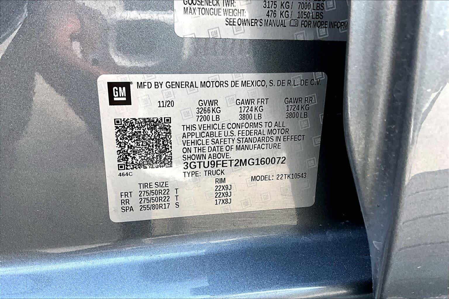 Used 2021 Satin Steel Metallic GMC Denali image 36