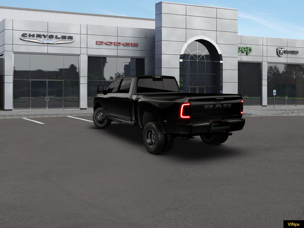 New 2026 Diamond Black Crystal Pearl-Coat Exterior Paint RAM Big Horn image 4
