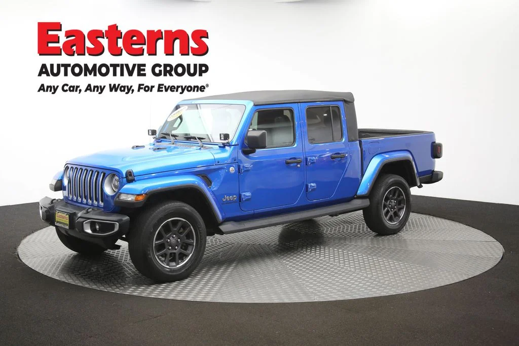 Used 2021 Blue Jeep Overland image 36