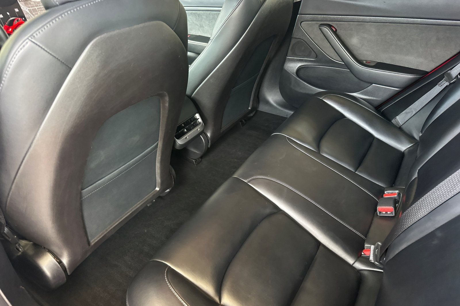 Used 2020 Red Multi-Coat Tesla Standard Range Plus image 11
