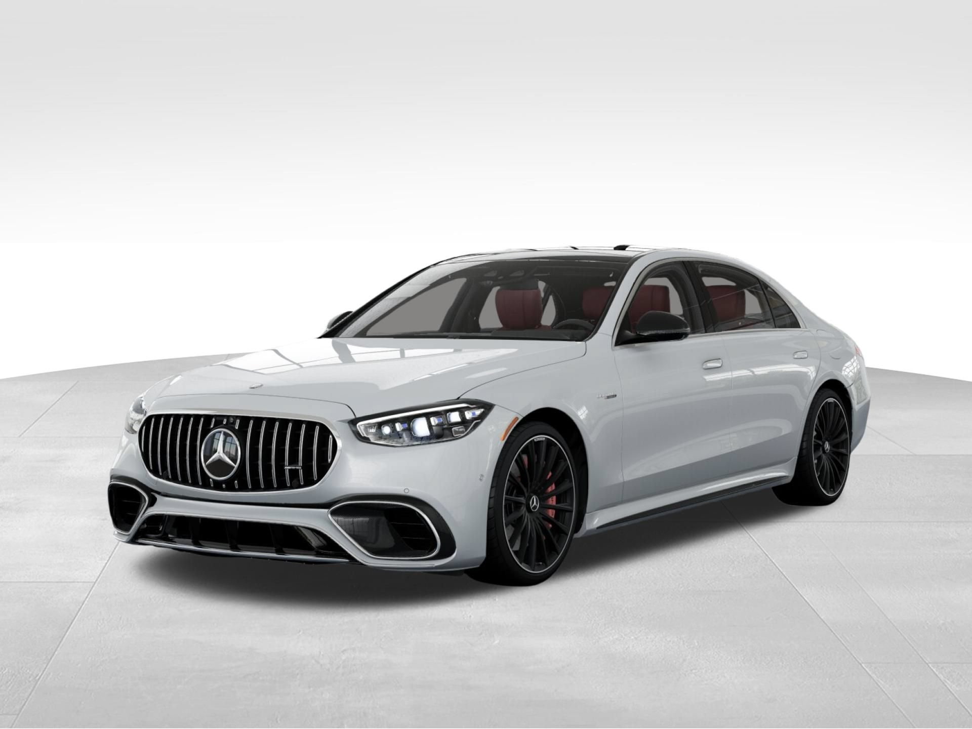New 2026 MANUFAKTUR Moonlight White Metallic Mercedes-Benz S 63 E AMG® image 45
