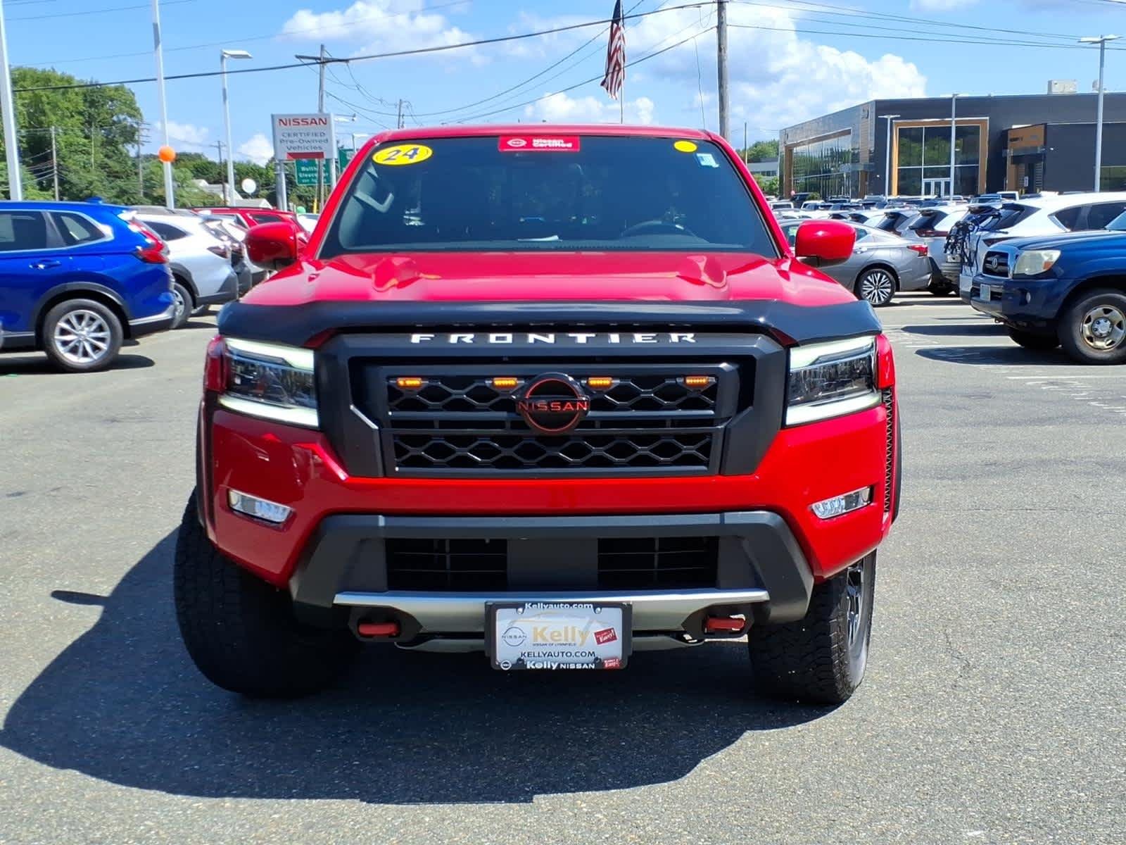Certified Used 2024 Red Alert Nissan PRO-4X image 2
