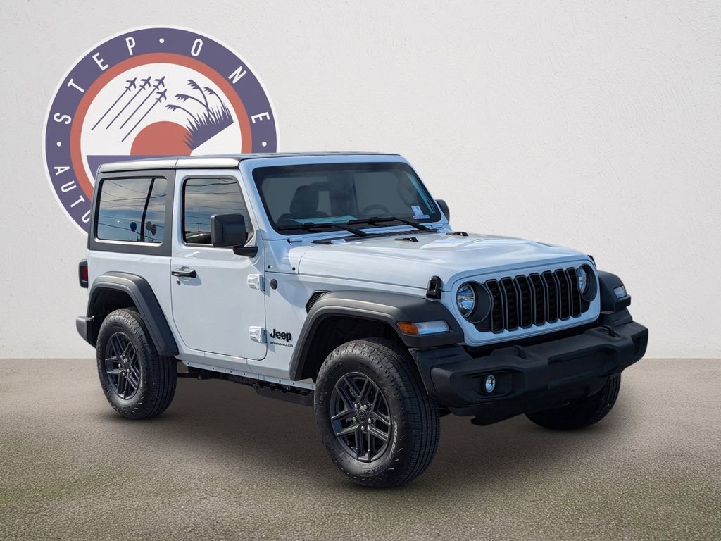 New 2026 Bright White Clearcoat Jeep Sport image 2