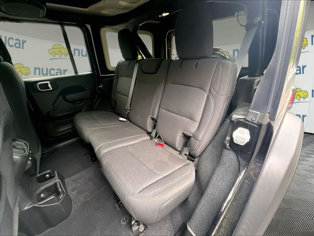Used 2022 Black Jeep Unlimited Sport Altitude image 15