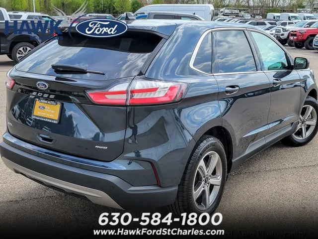 Used 2023 Blue Metallic Ford SEL image 31