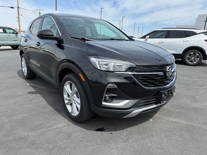 Used 2023 Ebony Twilight Metallic Buick Preferred image 1