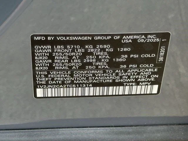 Certified Used 2026 Gray Volkswagen 2.0T SE w/Technology image 29