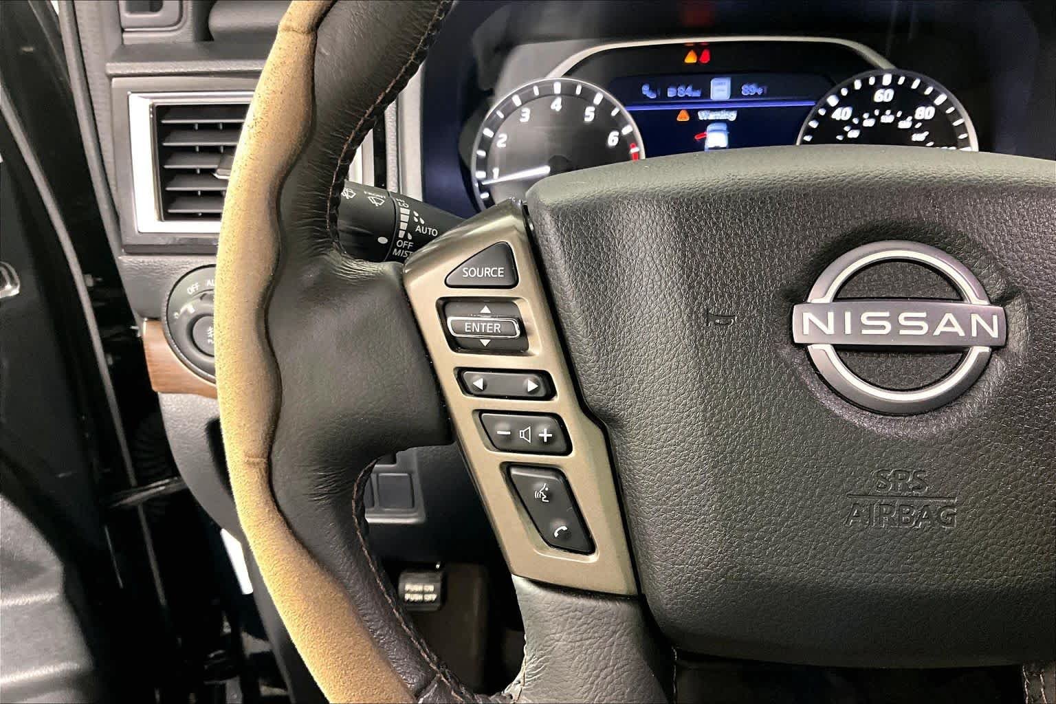 Used 2024 Super Black Nissan Platinum Reserve image 23
