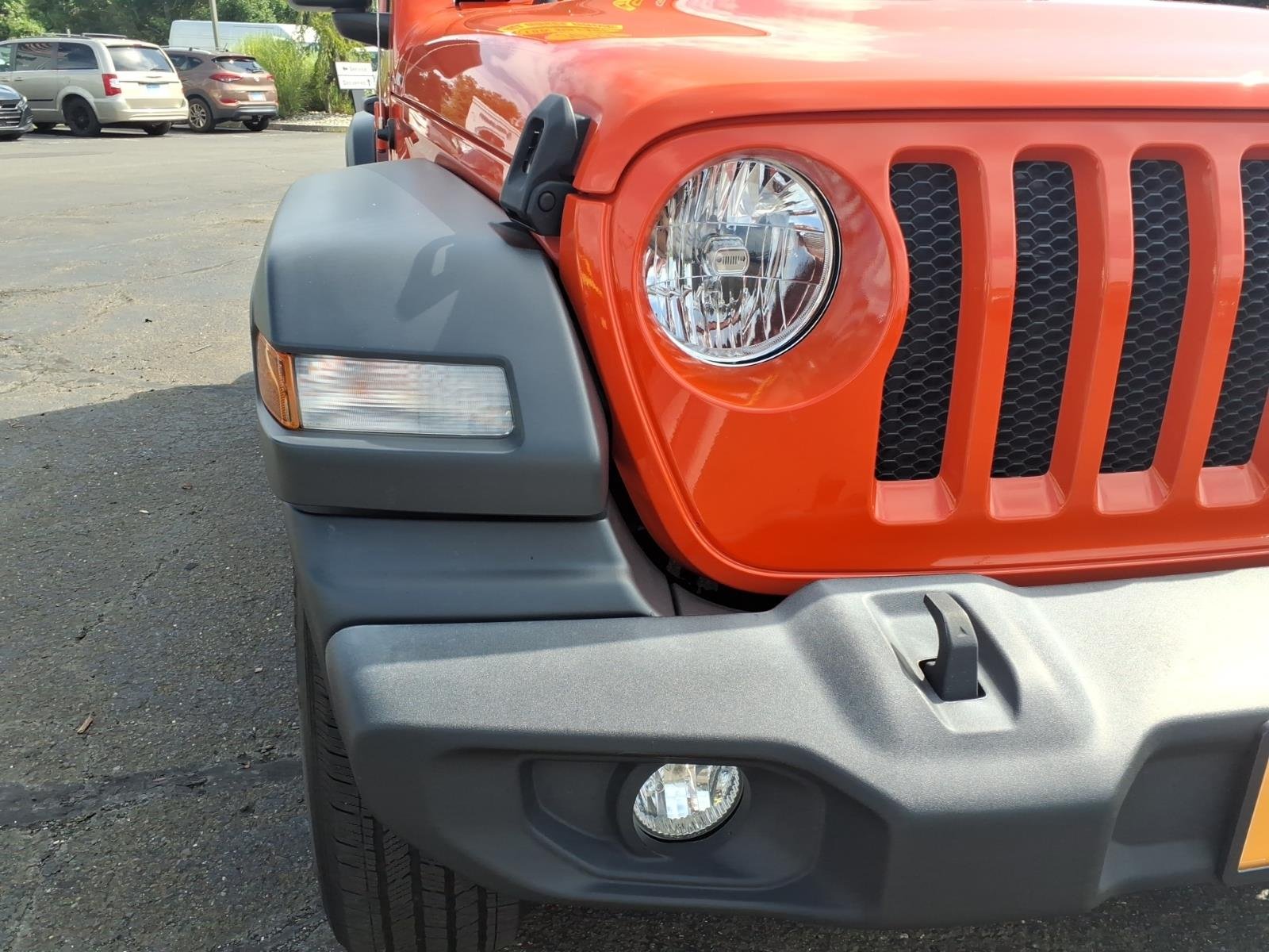 Certified Used 2023 Orange Jeep Sport S image 16