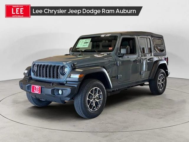 New 2026 Gray Jeep Sport S image 1