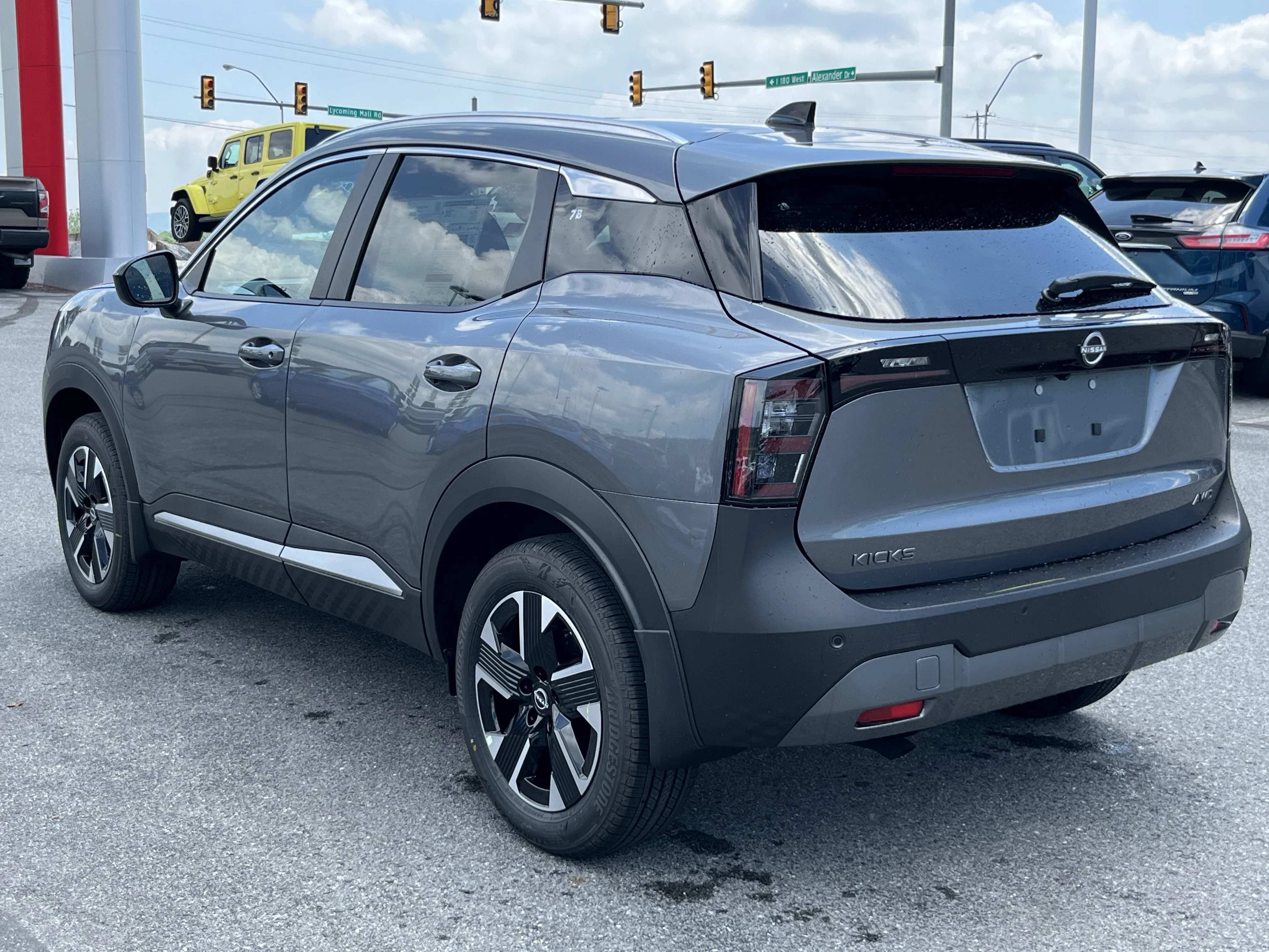 New 2026 Gun Metallic Nissan SV image 8
