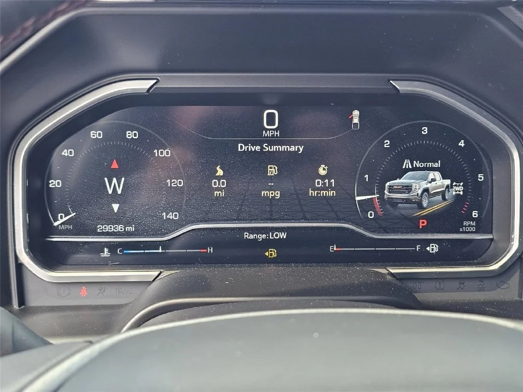 Used 2023 Sterling Metallic GMC AT4X image 23