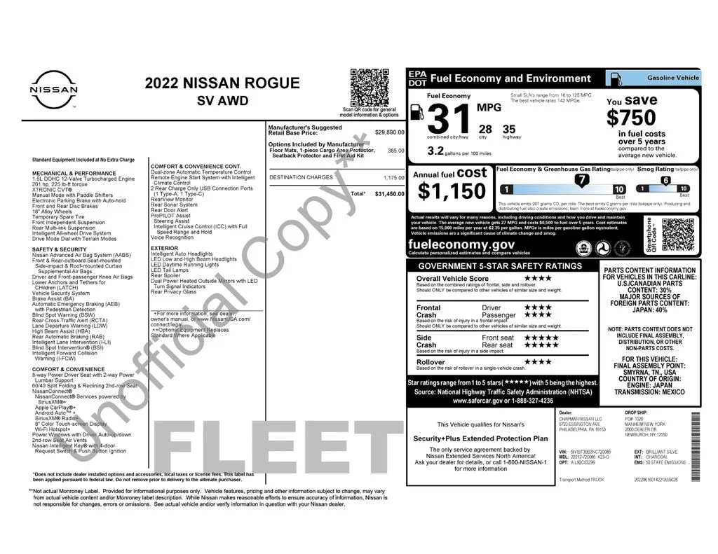 Used 2022 Silver Nissan SV image 17