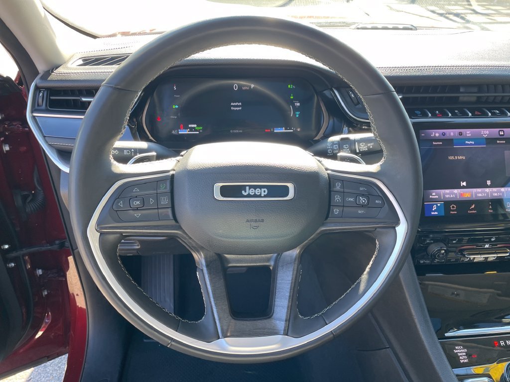 Certified Used 2024 Red Jeep 4xe image 16