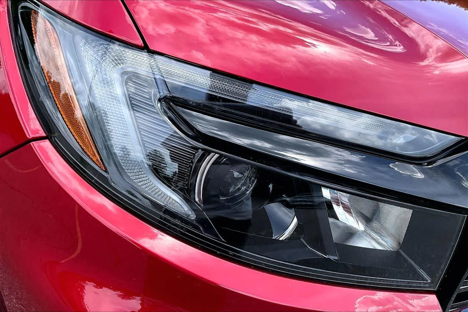 Used 2024 Radiant Red Metallic II Honda Black Edition image 27