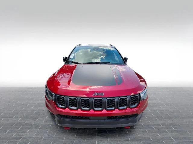 Used 2025 Red Jeep Trailhawk image 2