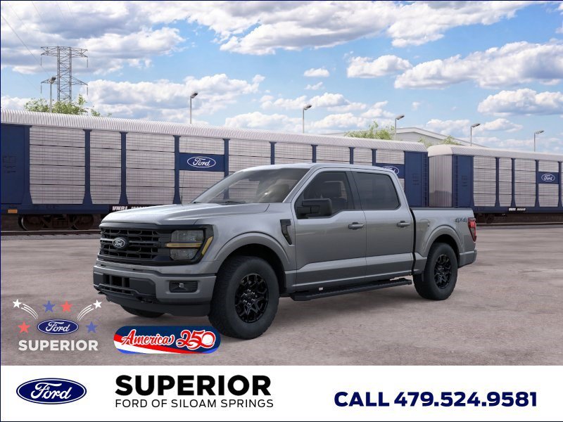 New 2026 Carbonized Gray Metallic Ford XLT image 1