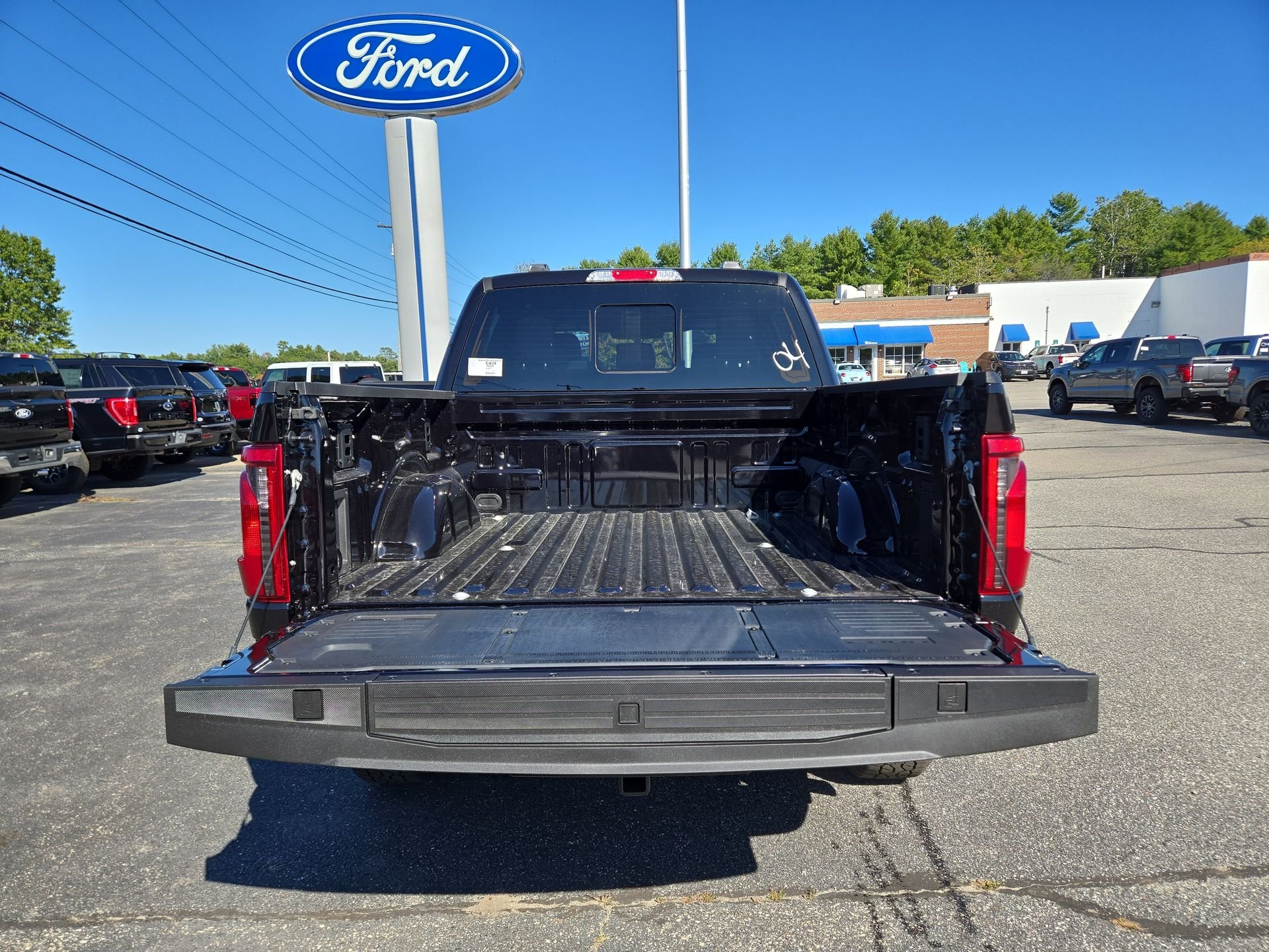 New 2026 Agate Black Metallic Ford XLT image 3