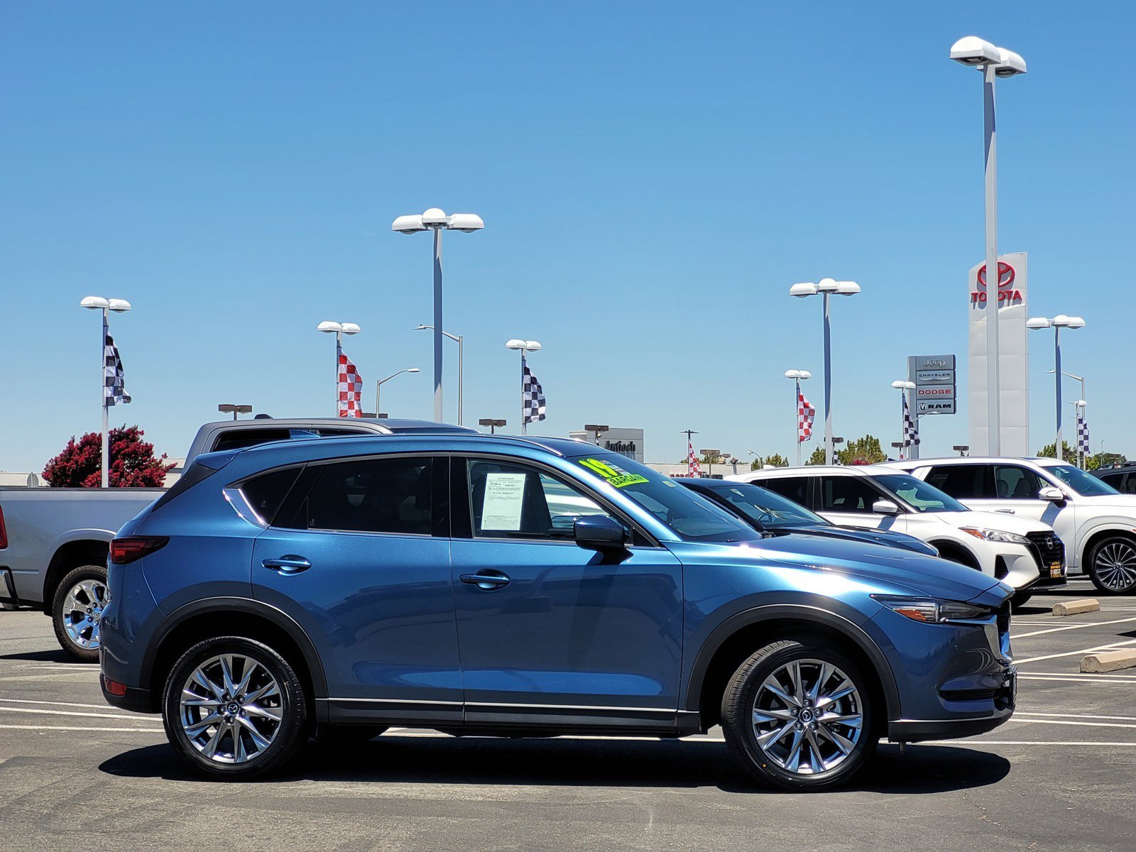 Used 2019 Eternal Blue Mica Mazda Signature image 3