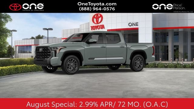 New 2026 Lunar Rock Toyota Tundra Platinum image 3