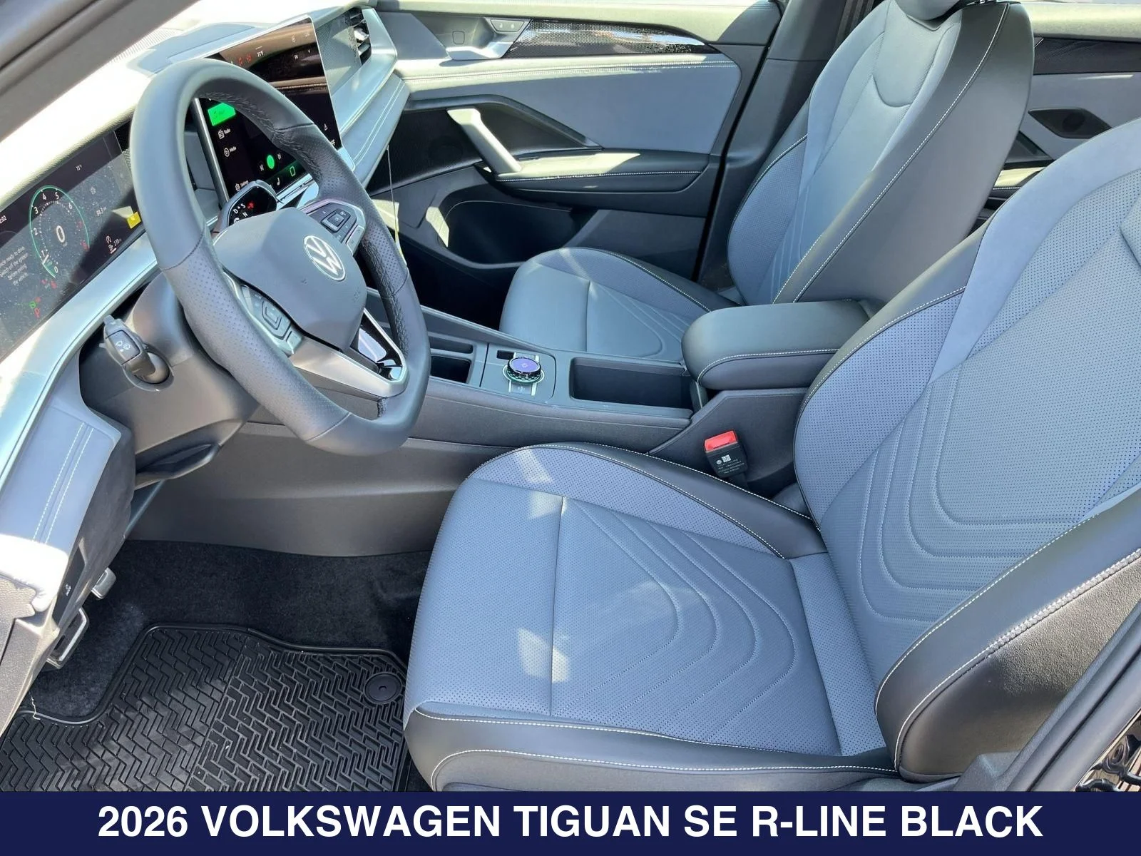 New 2026 Black Volkswagen 2.0T SE R-Line Black image 14