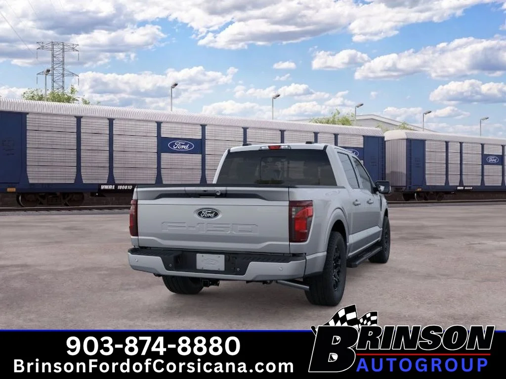 New 2026 Iconic Silver Metallic Ford XLT image 8