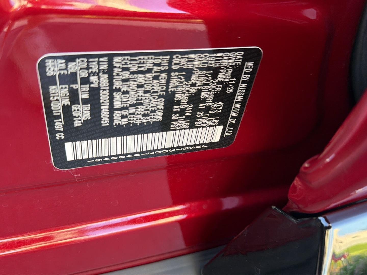 Used 2026 Scarlet Ember Tintcoat Nissan Platinum image 44