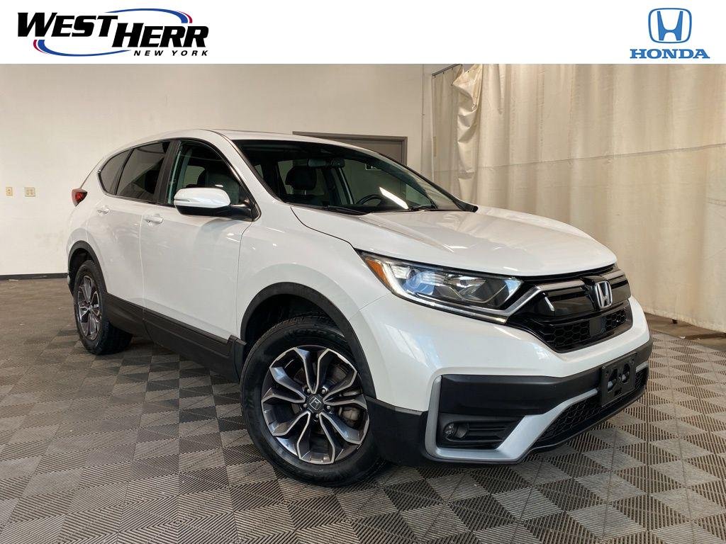 Used 2020 Platinum White Pearl Honda EX-L image 1