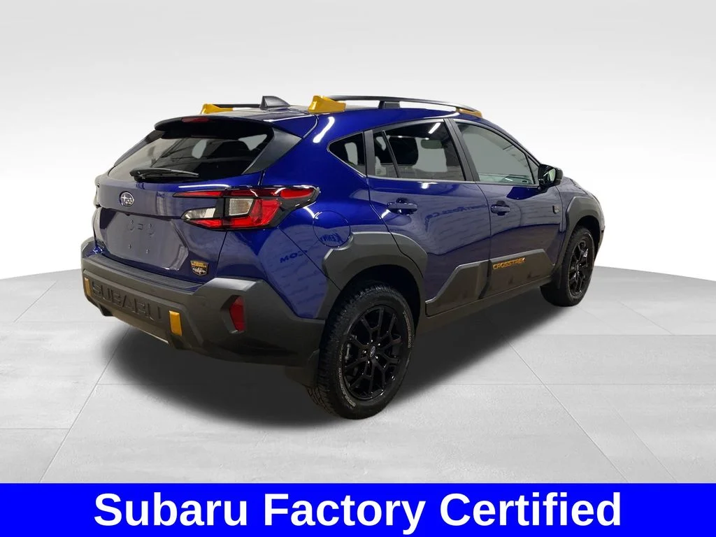 Certified Used 2025 Blue Subaru Wilderness image 4