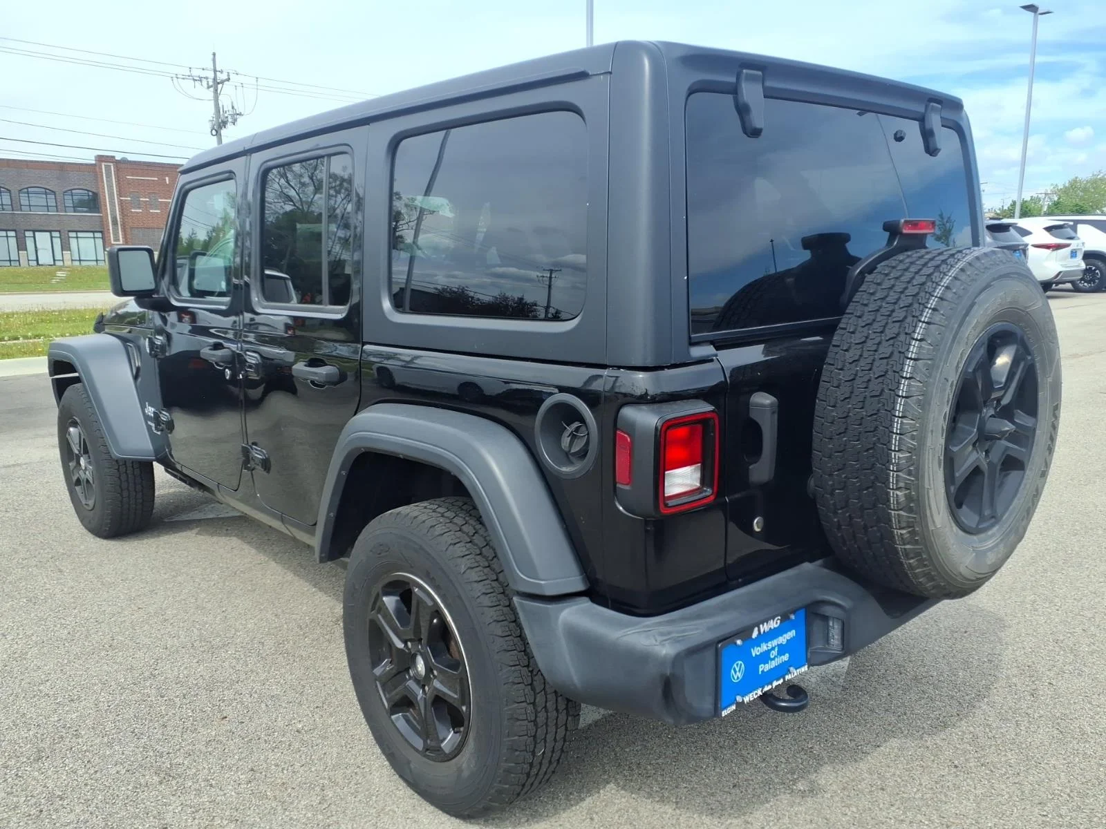 Used 2018 Black Jeep SPORT S 4X4 image 5