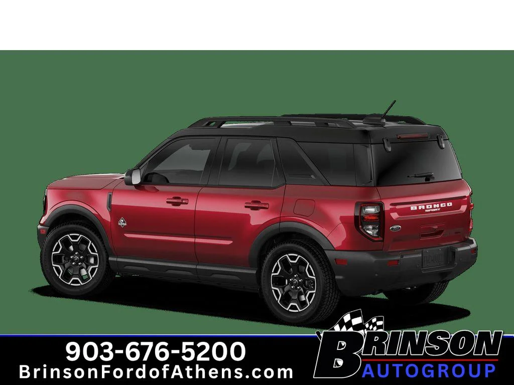 New 2026 Ruby Red Metallic Tinted Clearcoat Ford Outer Banks® image 2