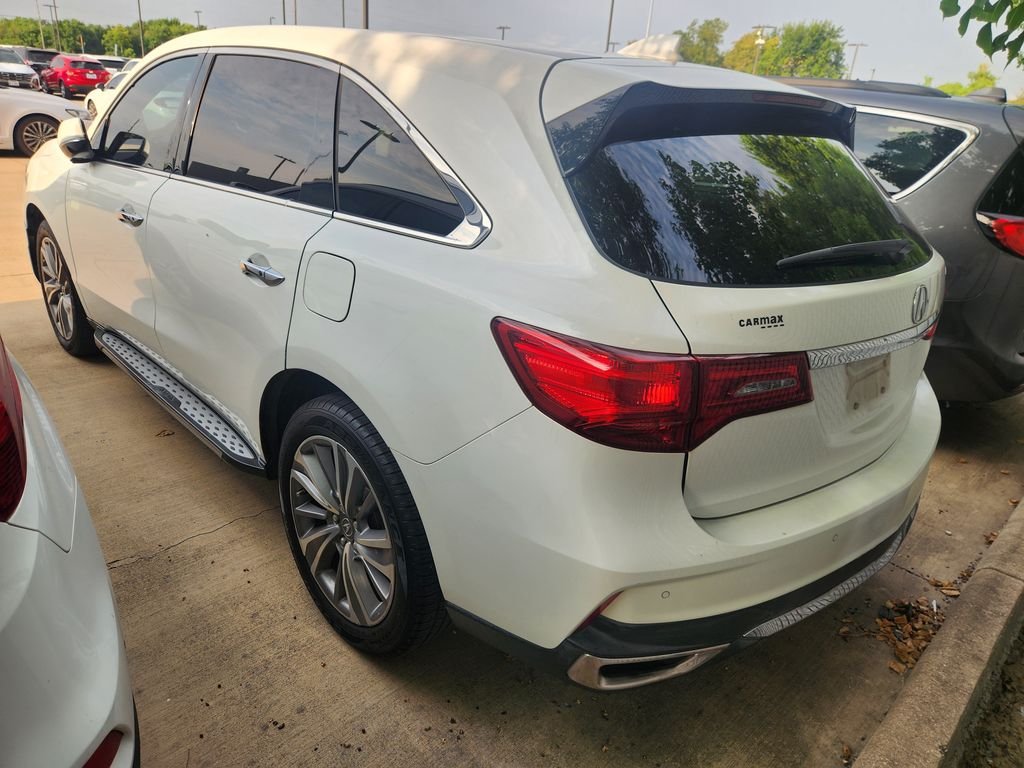 Used 2017 White Diamond Pearl Acura w/Technology Pkg image 6