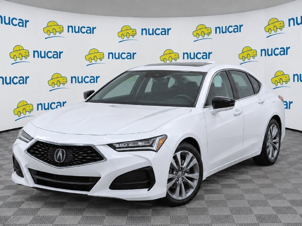 Used 2021 White Acura Technology Package image 1