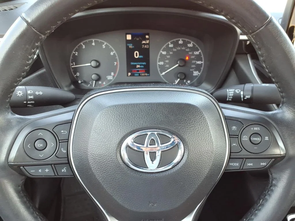 Used 2024 Midnight Black Metallic Toyota SE Nightshade image 9