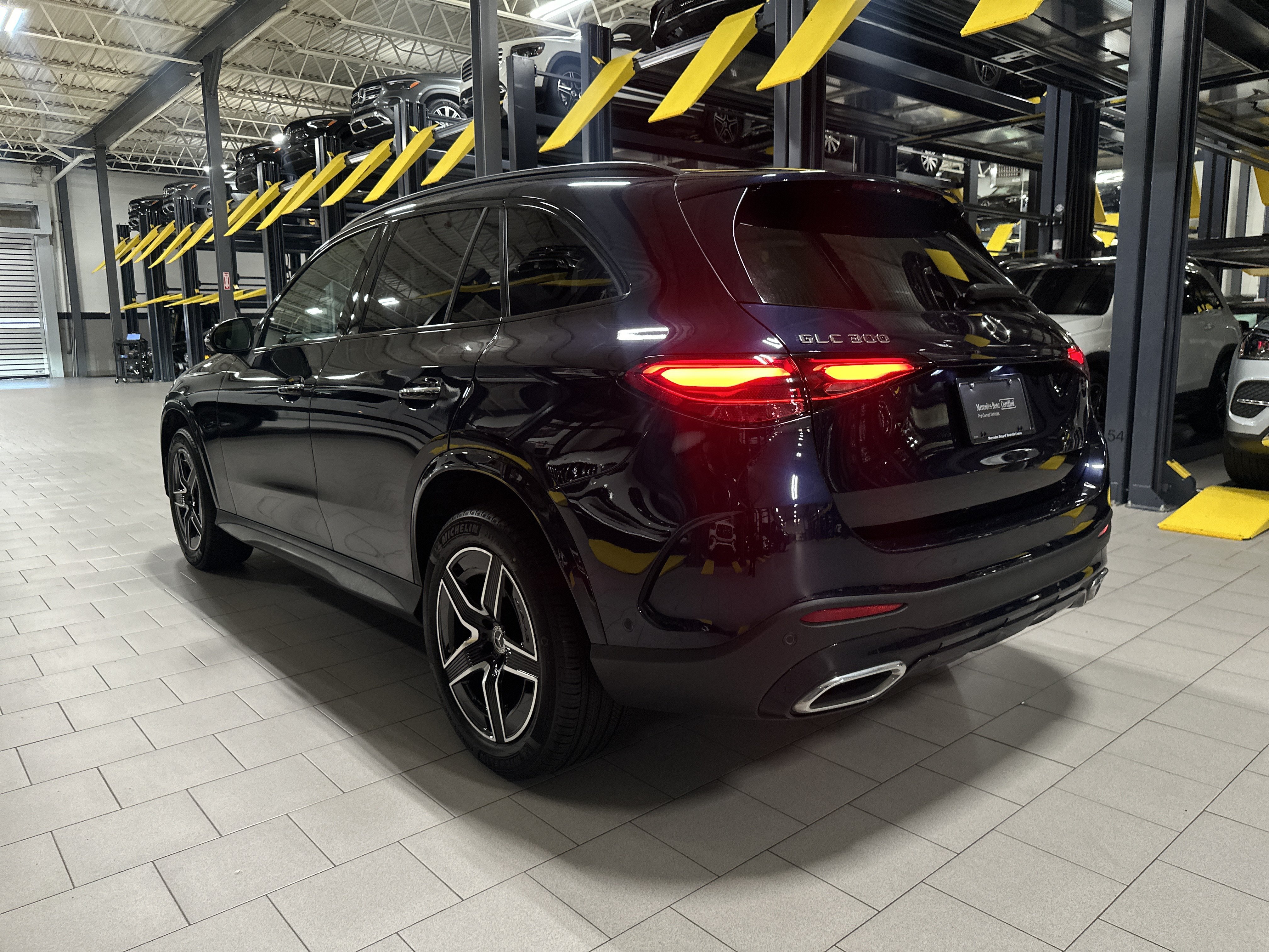 Certified Used 2023 Nautical Blue Metallic Mercedes-Benz GLC 300 image 3