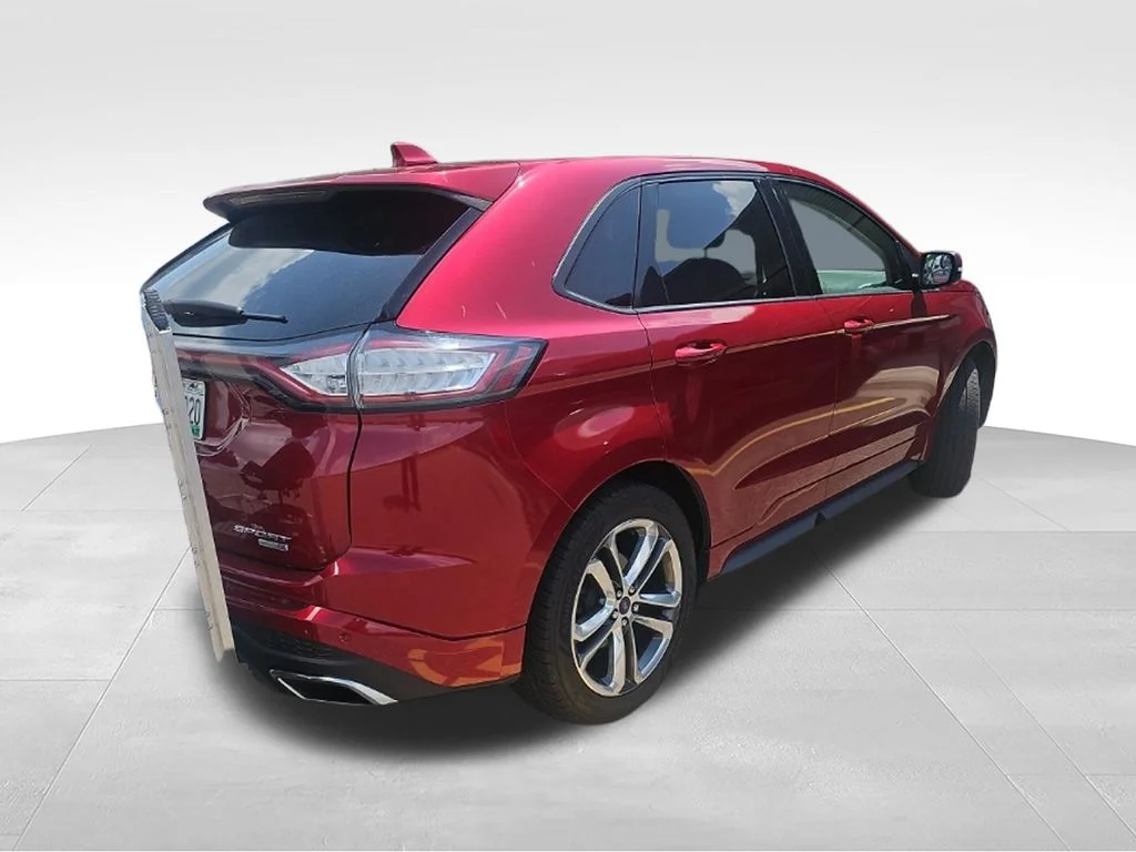 Used 2018 Ruby Red Metallic Tinted Clearcoat Ford Sport image 7