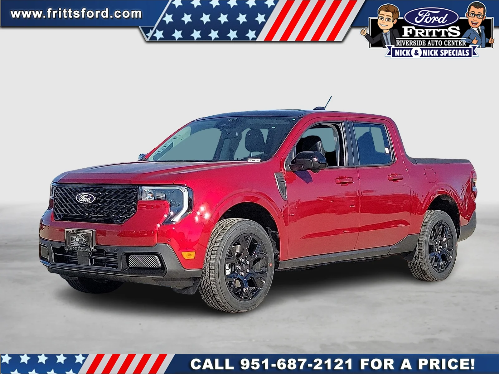New 2026 Ruby Red Metallic Tinted Clearcoat Ford Lariat® image 1