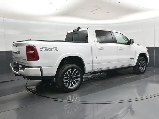 New 2027 Ivory White Tri-Coat Pearlcoat RAM Limited image 3