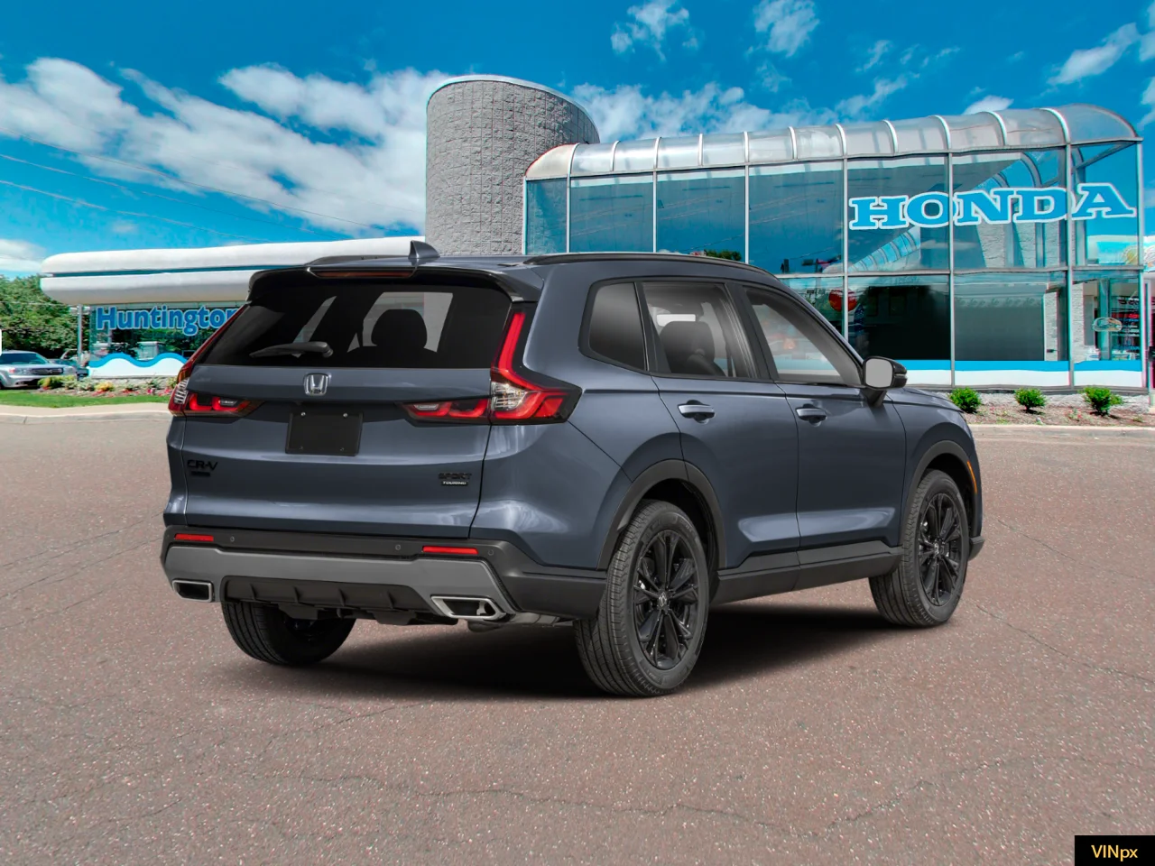 New 2026 Meteorite Gray Metallic Honda AWD Sport Touring image 2