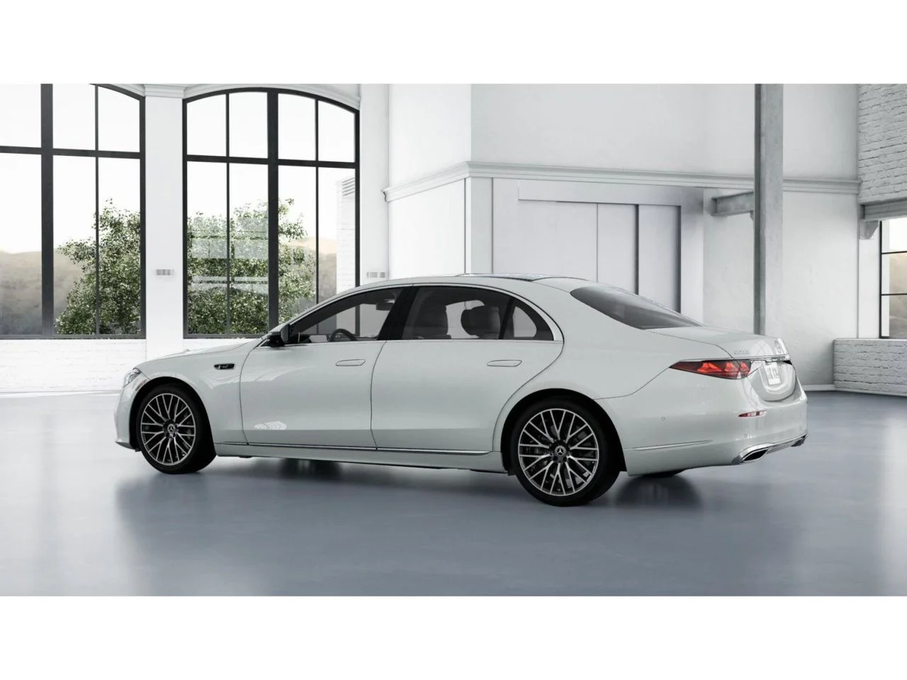 New 2027 MANUFAKTUR Moonlight White Metallic Mercedes-Benz S 500 image 31