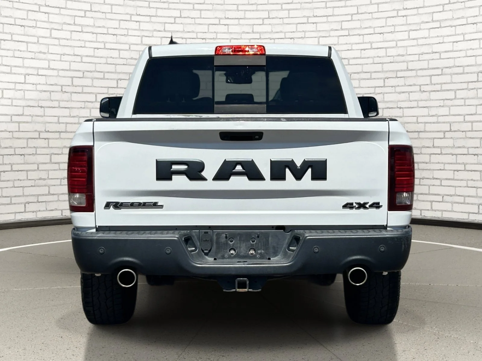 Used 2018 Bright White Clearcoat Ram Rebel image 4