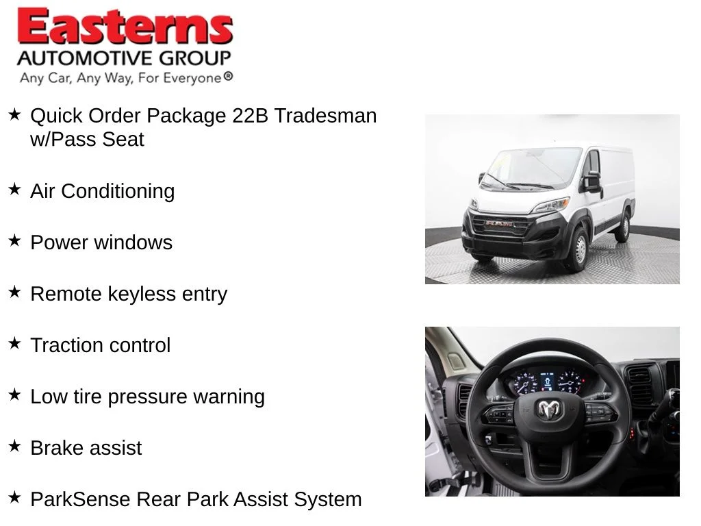 Used 2025 White Ram Low Roof image 11