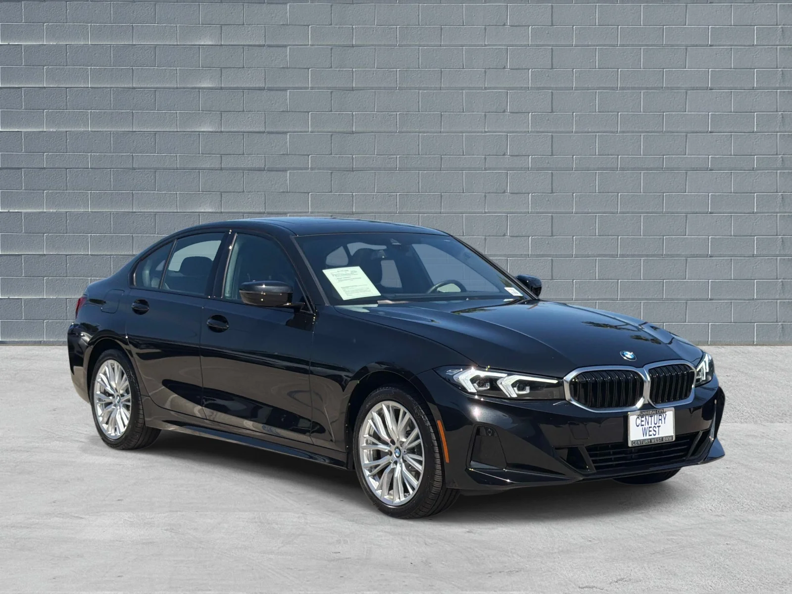 Certified Used 2023 Black Sapphire Metallic BMW 330i Sedan image 1
