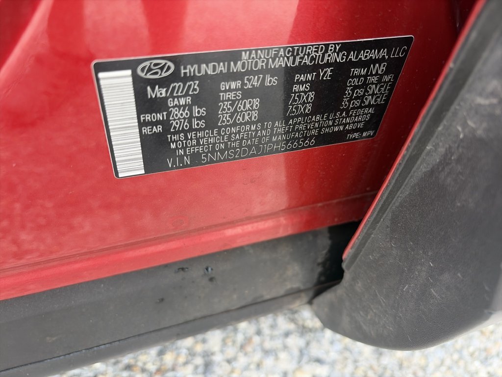 Used 2023 Red Hyundai SEL image 34