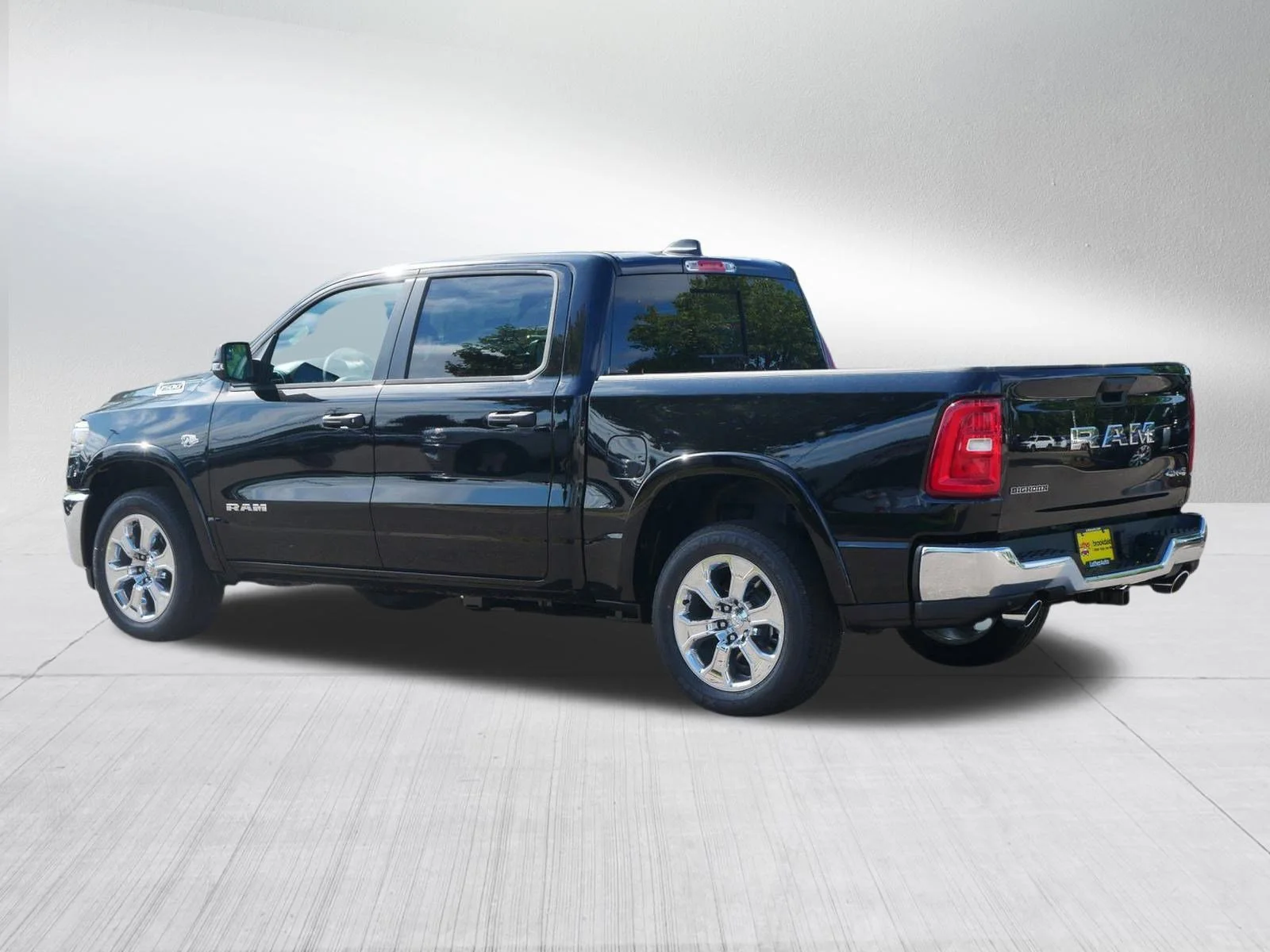 New 2026 Diamond Black Crystal Pearlcoat RAM Big Horn image 5