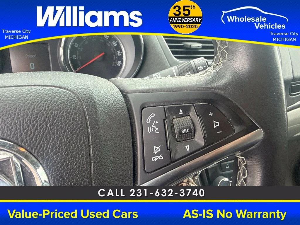 Used 2015 White Pearl Metallic Buick Base image 24