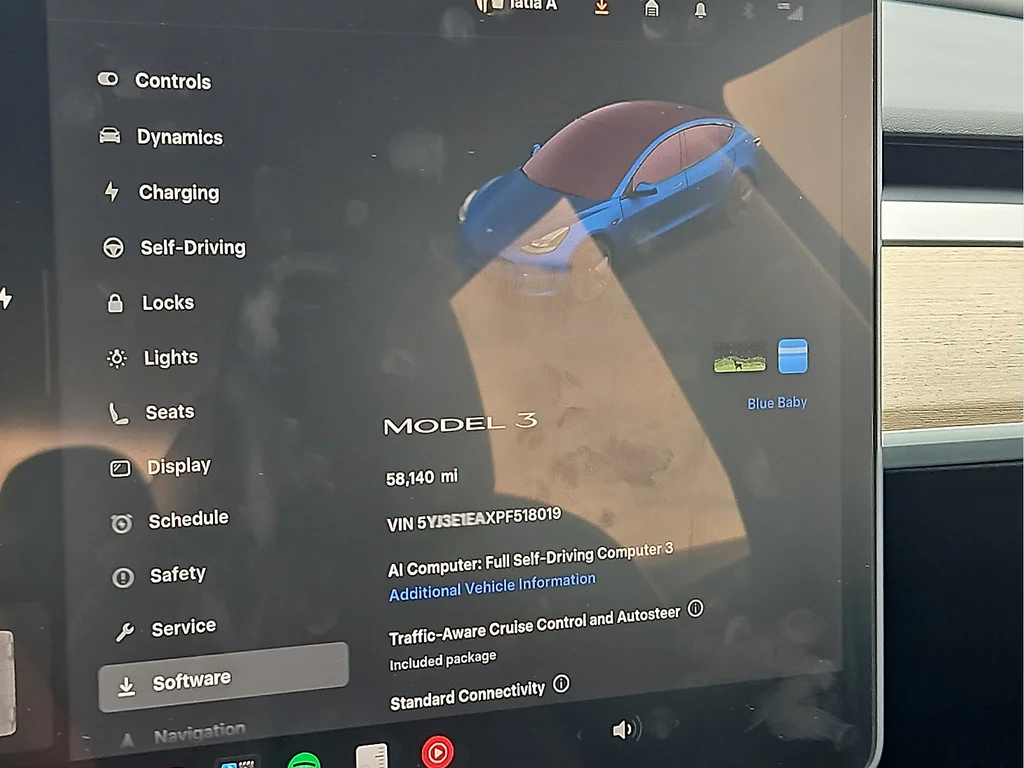 Used 2023 Blue Tesla Base image 20